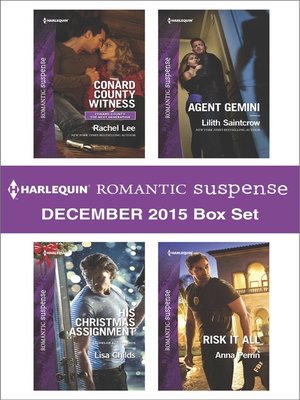 cover image of Harlequin Romantic Suspense December 2015 Box Set